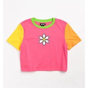A.Lab Daisy Colorblock Crop